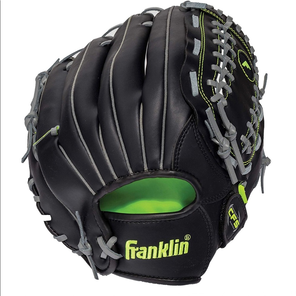 Franklin Sports Baseball and Softball Glove - Field Master 12" - Trapeze Web